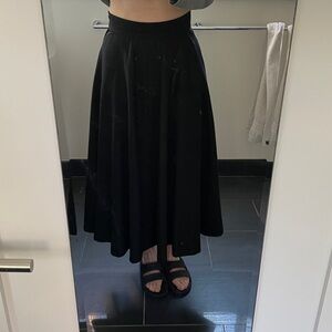 YSL Saint Laurent Rive Gauche XS wool skirt